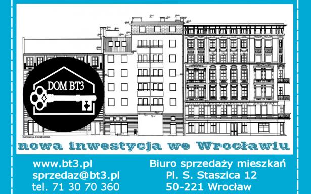 Mieszkanie 2 pokojowe 56,20 m² Wrocław Nadodrze, Biskupa Tomasza Pierwszego 3 5341819