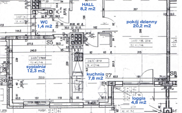 Mieszkanie na Szczęśliwicach - 54 m2 5355871