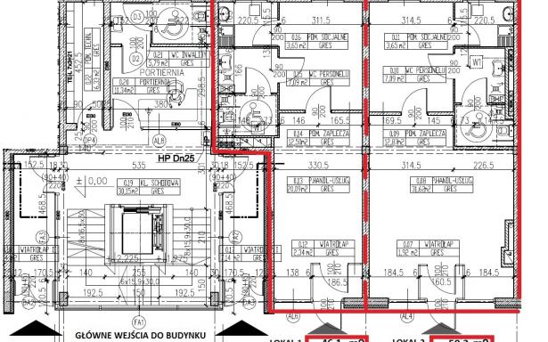 Lokal użytkowy na parterze nowoczesnego budynku- pasaż handlowy 5356025