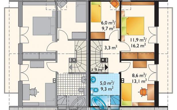 Dom półbliźniak na sprzedaż w Dopiewie  pokoje 101m2 5356387