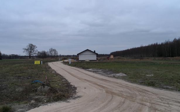 Sprzedam działke budowlaną z pełna dokumentacją 1500 m2 Łask, Wydrzyn 5357347