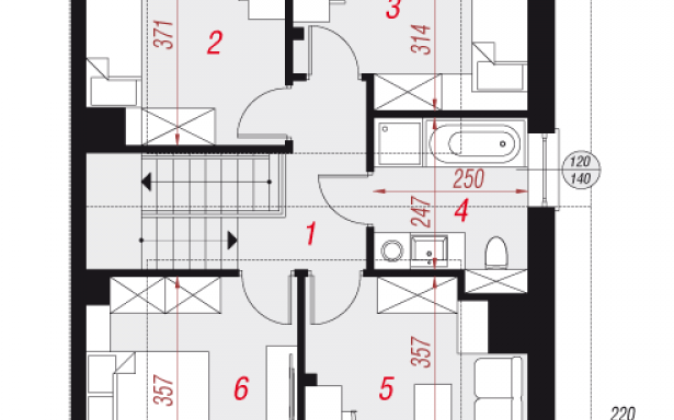 Dom w zabudowie bliźniaczej 120 m2 5357487