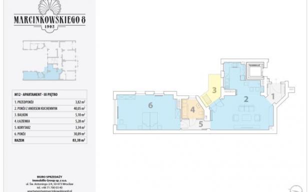 Mieszkanie, na sprzedaż, 83 m2 5293021