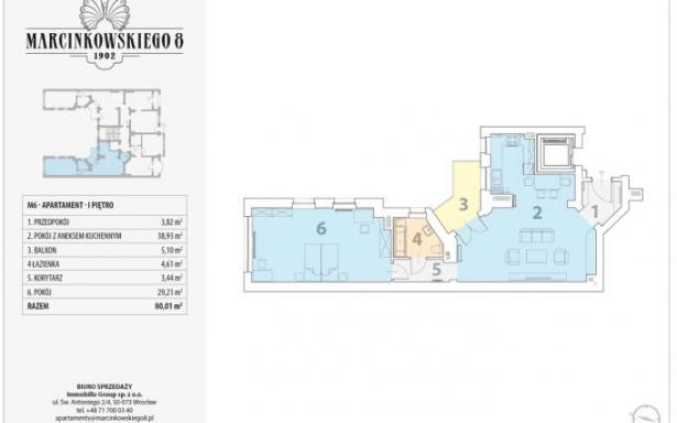 Mieszkanie, na sprzedaż, 80 m2 5293005