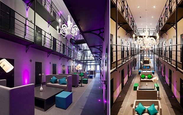 dziwne domy, najdziwniejsze domy świata, najdziwniejsze nieruchomości, hotel w więzieniu