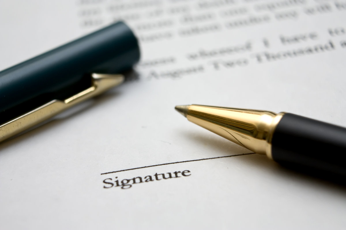 podpisanie umowy